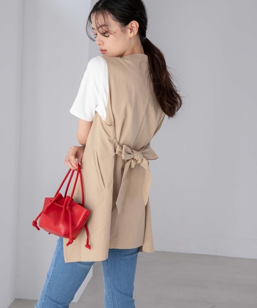 fifth（フィフス）の「【スタイリストレコメンド】フェイクレザー2way巾着ミニバッグ（ハンドバッグ・レディース・ホワイト/レッド/ライム/ブラック/ブルー/シルバー・FREE）」の21枚目の写真