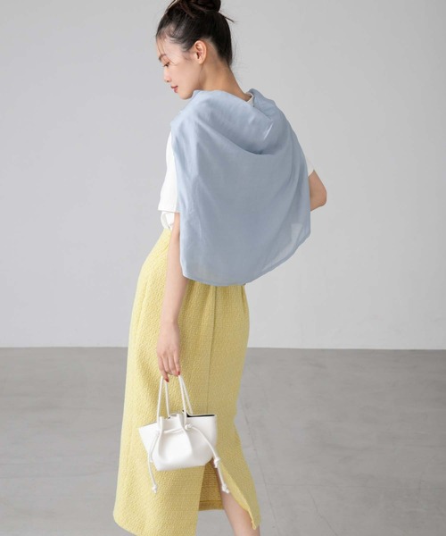 fifth（フィフス）の「【スタイリストレコメンド】フェイクレザー2way巾着ミニバッグ（ハンドバッグ・レディース・ホワイト/レッド/ライム/ブラック/ブルー/シルバー・FREE）」の19枚目の写真