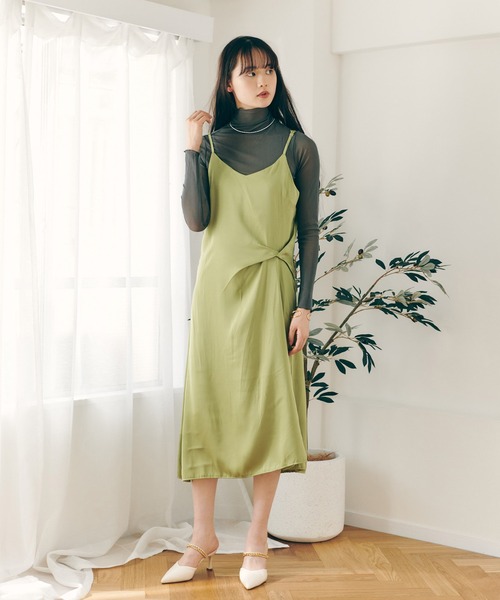 Lamoa（ラモア）の「Lamoa/ハイネック メローフリル シアー トップス（その他トップス・レディース・ホワイト/ブラック/グレー/ブラウン/アイボリー・FREE）」の21枚目の写真