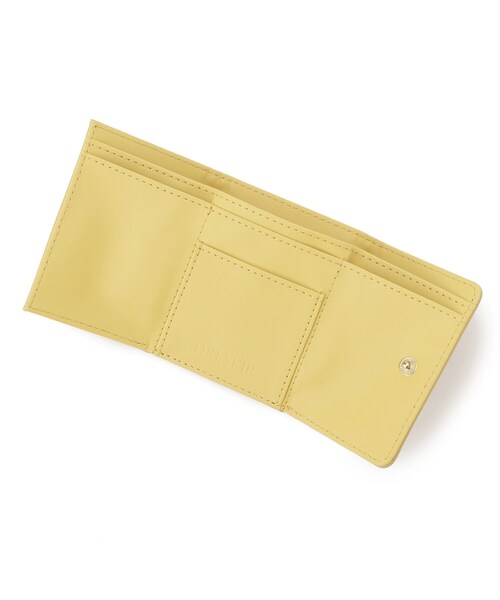 DRESKIP（ドレスキップ）の「◆がま口付き三つ折り財布（財布・レディース・ブラック/グレー系4/イエロー系4・00）」の7枚目の写真