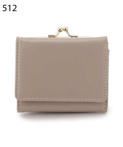 DRESKIP（ドレスキップ）の「◆がま口付き三つ折り財布（財布・レディース・ブラック/グレー系4/イエロー系4・00）」の13枚目の写真