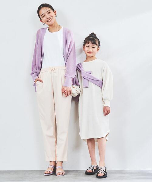 coen（コーエン）の「[接触冷感機能付き］ジョガーパンツ#（その他パンツ・レディース・ブラック/グレー/ナチュラル/コバルトブルー・L/M/S）」の8枚目の写真