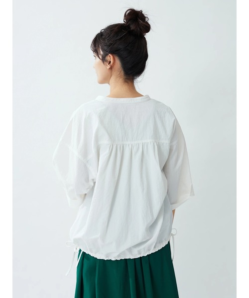 CRAFT STANDARD BOUTIQUE（クラフトスタンダードブティック）の「ドロストシャツ　＊◆（シャツ/ブラウス・レディース・オフホワイト/ライトカーキ・FREE）」の13枚目の写真