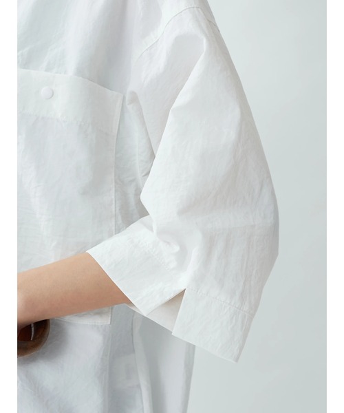 CRAFT STANDARD BOUTIQUE（クラフトスタンダードブティック）の「ドロストシャツ　＊◆（シャツ/ブラウス・レディース・オフホワイト/ライトカーキ・FREE）」の20枚目の写真