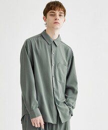 ATTACHMENT | STUDIOUS別注 DROP SHOULDER REGULAR COLLAR L/S SH(シャツ/ブラウス)