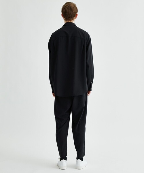 ATTACHMENT（アタッチメント）の「STUDIOUS別注 DROP SHOULDER REGULAR COLLAR L/S SH（シャツ/ブラウス・メンズ・ブラック/ダークグリーン/ライトグレー・1/2）」の18枚目の写真
