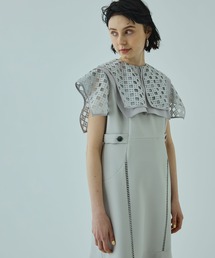 ラティスレースワンピース