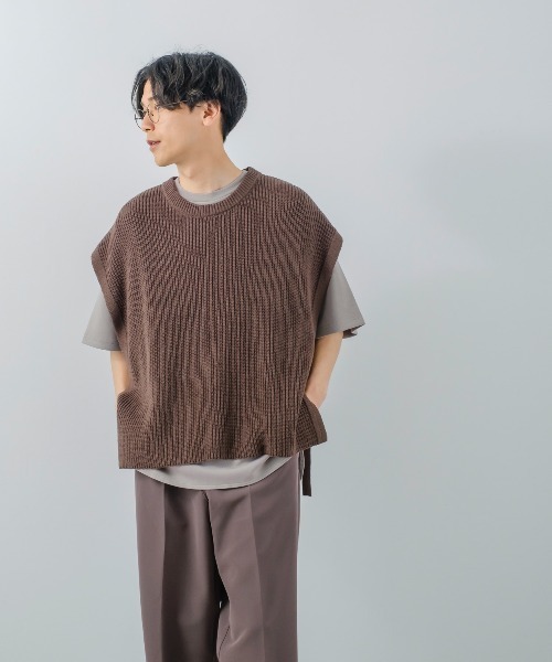 improves(インプローブス)の「ソフトタッチ ポンチ オーバーサイズ Tシャツ(Tシャツ/カットソー・メンズ・オフホワイト/ライトグレー/ダークグリーン/サンドベージュ/ブルーグレー・LARGE/MEDIUM)」の22枚目の写真