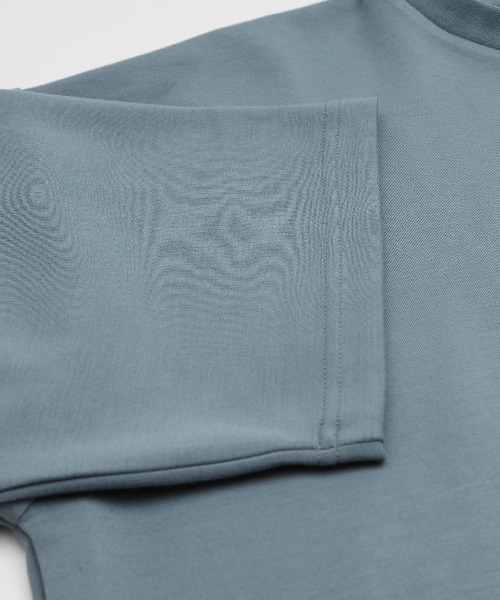 improves(インプローブス)の「ソフトタッチ ポンチ オーバーサイズ Tシャツ(Tシャツ/カットソー・メンズ・オフホワイト/ライトグレー/ダークグリーン/サンドベージュ/ブルーグレー・LARGE/MEDIUM)」の9枚目の写真