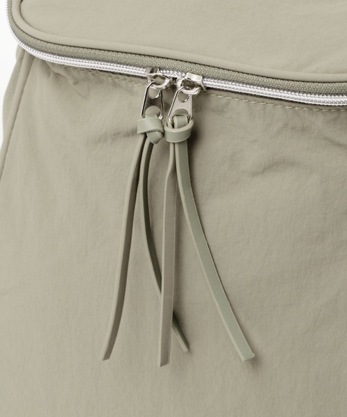 studio CLIP(スタディオクリップ)の「Legato Largo別注ナイロンリュック(バックパック/リュック・レディース・ベージュ/ブラック/カーキ・FREE)」の17枚目の写真