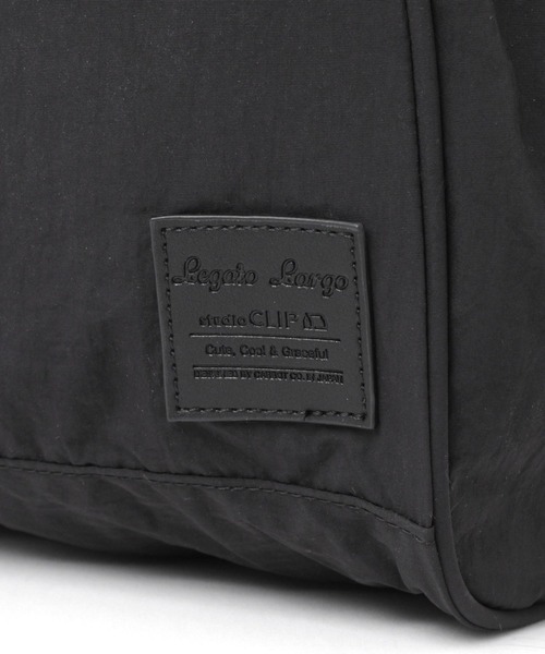 studio CLIP(スタディオクリップ)の「Legato Largo別注ナイロンリュック(バックパック/リュック・レディース・ベージュ/ブラック/カーキ・FREE)」の11枚目の写真