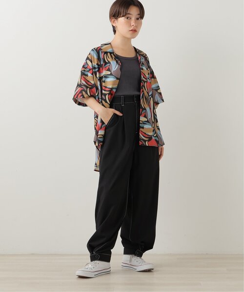 DOUBLE NAME（ダブルネーム）の「裾ボタンワイドパンツ（その他パンツ