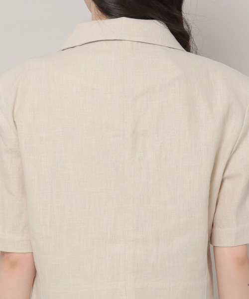 ALAND（エーランド）の「3.3Field Trip／ショルダーパッドジャケット 2295119（テーラードジャケット・レディース・ピンク/ベージュ・FREE）」の11枚目の写真