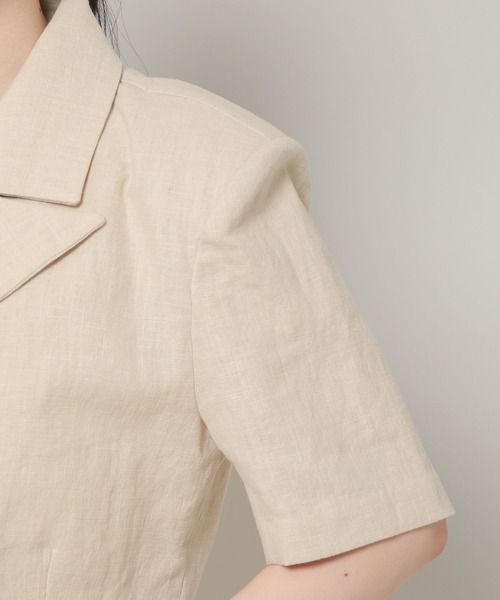 ALAND（エーランド）の「3.3Field Trip／ショルダーパッドジャケット 2295119（テーラードジャケット・レディース・ピンク/ベージュ・FREE）」の13枚目の写真