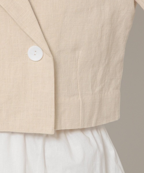 ALAND（エーランド）の「3.3Field Trip／ショルダーパッドジャケット 2295119（テーラードジャケット・レディース・ピンク/ベージュ・FREE）」の14枚目の写真