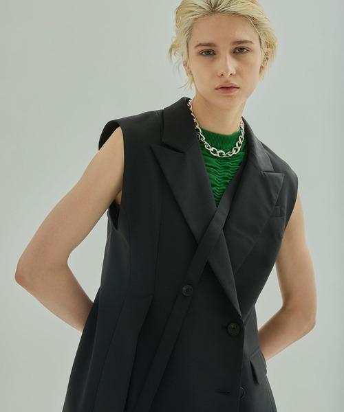 UNITED TOKYO アレンジオーバーベスト ジレ UNITED TOKYO（ユナイテッドトウキョウ）の「アレンジオーバーベスト