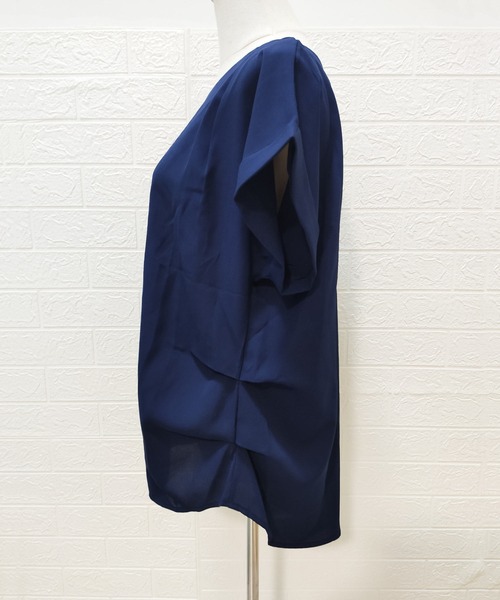 Amulet(アミュレット)の「バックプリーツチュニック(チュニック・レディース・ネイビー/オレンジ/グリーン・M/L)」の18枚目の写真
