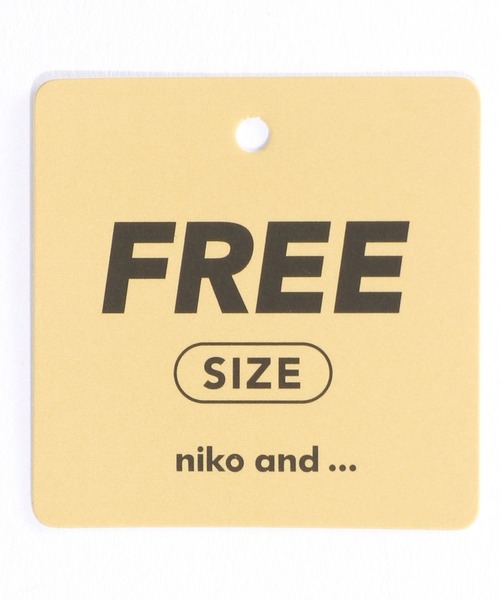 niko and...(ニコアンド)の「キーネックメッシュニットワンピース(ワンピース・レディース・ブラック/オフホワイト・FREE)」の16枚目の写真