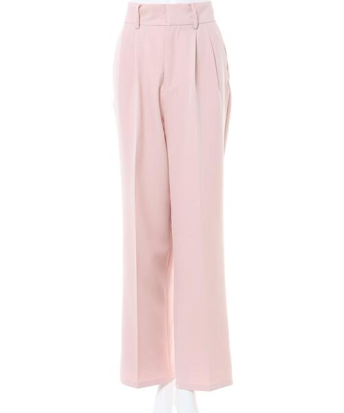 INGNI（イング）の「ハイウエストタック／パンツ（その他パンツ・レディース・ブラック/グリーン/アイボリー/モカ/ピンク/グレー・FREE）」の7枚目の写真