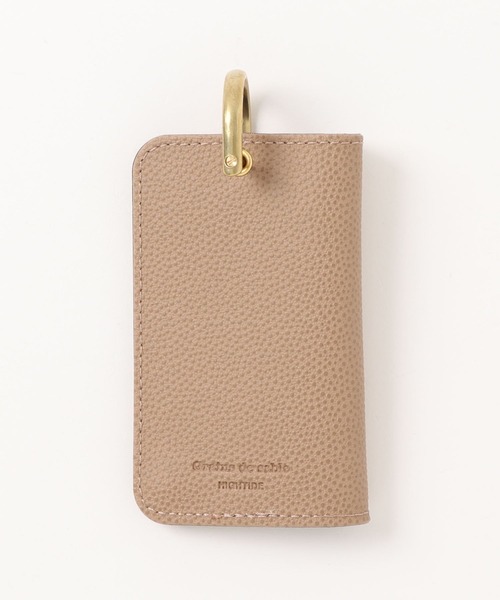 HIGHTIDE（ハイタイド）の「Grains de sable サーブル スマートキーケース キーリング キーホルダー 車 鍵入れ 二つ折り（キーケース/キーアクセサリー・レディース・ネイビー/グレー/キャメル・FREE）」の17枚目の写真