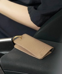 Grains de sable（サーブル）の「Grains de sable サーブル スマートキーケース キーリング 鍵入れ 二つ折り（キーケース/キーアクセサリー）」
