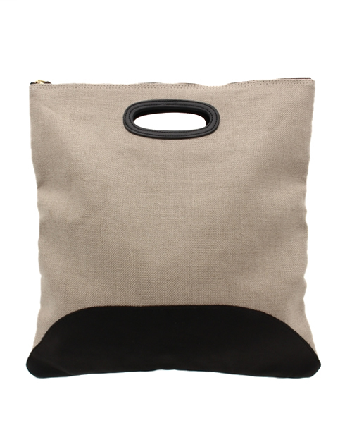 SHIPS for women（シップスフォーウィメン）の「MORMYRUS:2WAYコンビ クラッチ 【SHIPS別注】（クラッチバッグ・レディース・ホワイト/ブラック・ONE SIZE）」の8枚目の写真