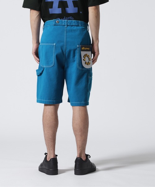 AVIREX（アヴィレックス）の「《直営店限定》PAINTER CIRCLE LOGO SHORTS / ペインター サークル ロゴ ショーツ  / AVIREX / アヴィレックス（その他パンツ・メンズ・ブラック/ブルー/グリーン・MEDIUM/LARGE）」の21枚目の写真