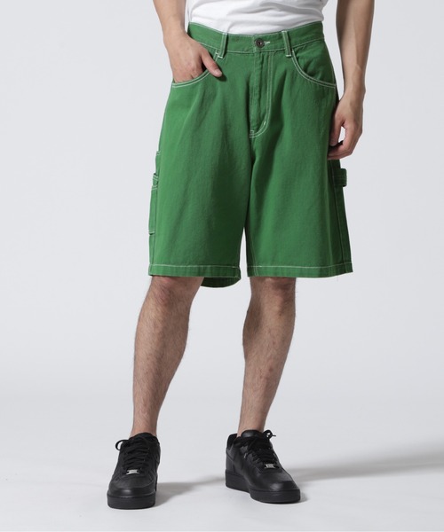 AVIREX（アヴィレックス）の「《直営店限定》PAINTER CIRCLE LOGO SHORTS / ペインター サークル ロゴ ショーツ  / AVIREX / アヴィレックス（その他パンツ・メンズ・ブラック/ブルー/グリーン・MEDIUM/LARGE）」の15枚目の写真