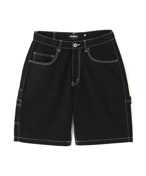 AVIREX（アヴィレックス）の「《直営店限定》PAINTER CIRCLE LOGO SHORTS / ペインター サークル ロゴ ショーツ  / AVIREX / アヴィレックス（その他パンツ・メンズ・ブラック/ブルー/グリーン・MEDIUM/LARGE）」の12枚目の写真