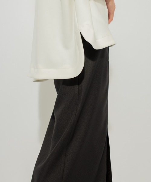 N.O.R.C（ノーク）の「ストレッチシガレットスカート（スカート・レディース・ライトグレー/ブラック・S/M）」の9枚目の写真