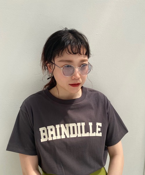 Me%(ミィパーセント)の「カラーテンプルサングラス(サングラス・レディース・ブラック/ブラウン・FREE)」の3枚目の写真