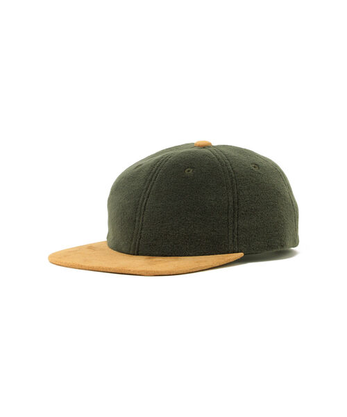 BEAMS（ビームス）の「BEAMS / フリース コンビネーション キャップ（キャップ・メンズ・ブラック/オリーブ/ブラウン・ONE SIZE）」の3枚目の写真