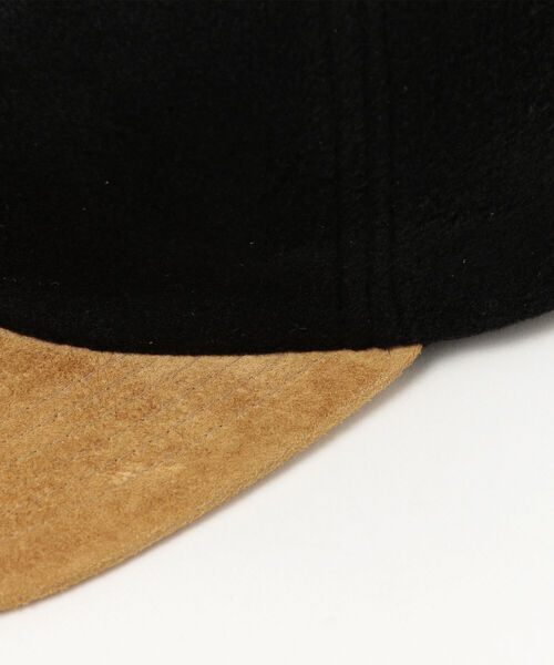 BEAMS（ビームス）の「BEAMS / フリース コンビネーション キャップ（キャップ・メンズ・ブラック/オリーブ/ブラウン・ONE SIZE）」の5枚目の写真