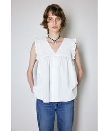 MOUSSY | SHIRRING GATHER トップス(シャツ/ブラウス)