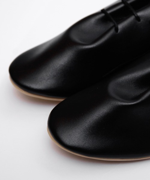 hardcover(ハードカバー)の「hardcover/neoドレープシューズ(ドレスシューズ・レディース・ホワイト/ブラック・LARGE/SMALL)」の9枚目の写真