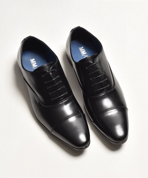 MM/ONE（エムエムワン）の「ストレートチップ ビジネスシューズ / 内羽根（ドレスシューズ・メンズ・ダークブラウン/ブラック・44/41/42/43/45/40）」の13枚目の写真
