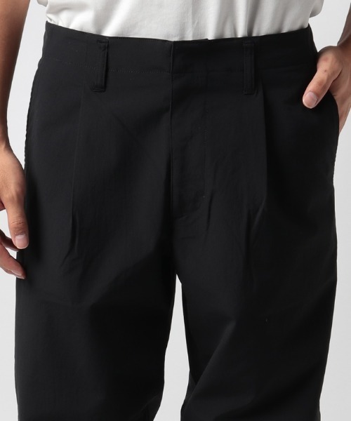 DDD（ディーディーディー）の「【デサントddd】ワンタックパンツ / ONE TUCK PANTS　コットンライク　撥水パンツ（その他パンツ・メンズ・カーキ/ブラック・LARGE/MEDIUM/X-LARGE/SMALL）」の8枚目の写真