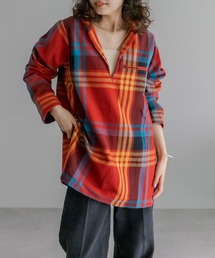 mystic | BIGMAC チェックプルオーバーシャツ(シャツ/ブラウス)