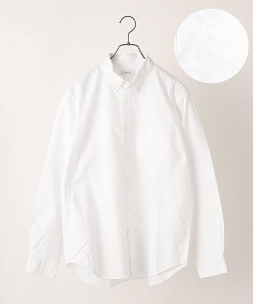 SHIPS any(シップス エニィ)の「SHIPS any: NEW オーガニックコットン ワンポイント ロゴ ボタンダウン オックス シャツ 23SS◇(シャツ/ブラウス・メンズ・ライトブルー/オフホワイト/ネイビー/ブルー・SMALL/MEDIUM/LARGE/X-LARGE)」の18枚目の写真