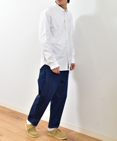 SHIPS any(シップス エニィ)の「SHIPS any: NEW オーガニックコットン ワンポイント ロゴ ボタンダウン オックス シャツ 23SS◇(シャツ/ブラウス・メンズ・ライトブルー/オフホワイト/ネイビー/ブルー・SMALL/MEDIUM/LARGE/X-LARGE)」の15枚目の写真