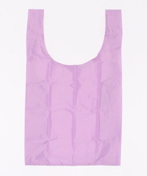 BAGGU（バグー）の「STANDARD BAGGU（エコバッグ/サブバッグ・レディース・バイオレット/ブルー/ブラウン/ピンク/ホワイト/ピンク系その他/ブラック/カーキ/その他・FREE）」の7枚目の写真
