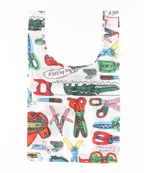 BAGGU（バグー）の「STANDARD BAGGU（エコバッグ/サブバッグ・レディース・バイオレット/ブルー/ブラウン/ピンク/ホワイト/ピンク系その他/ブラック/カーキ/その他・FREE）」の15枚目の写真