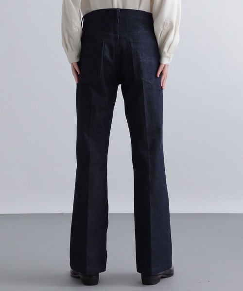 HARE（ハレ）の「【SETUP対応】スリムフレアデニムパンツ（デニムパンツ・メンズ・ブラック/ネイビー・SMALL/MEDIUM）」の7枚目の写真