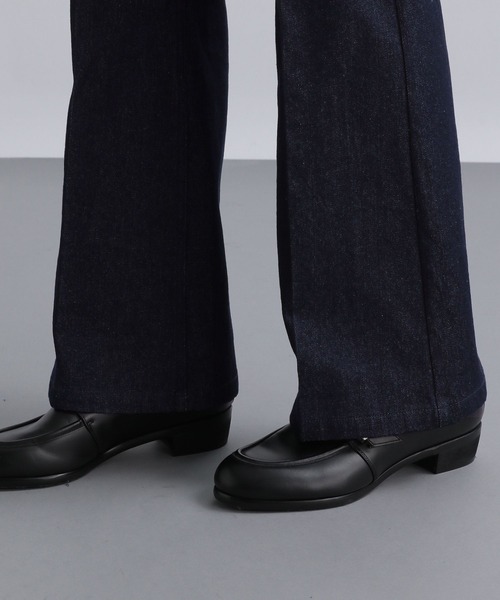 HARE（ハレ）の「【SETUP対応】スリムフレアデニムパンツ（デニムパンツ・メンズ・ブラック/ネイビー・SMALL/MEDIUM）」の21枚目の写真