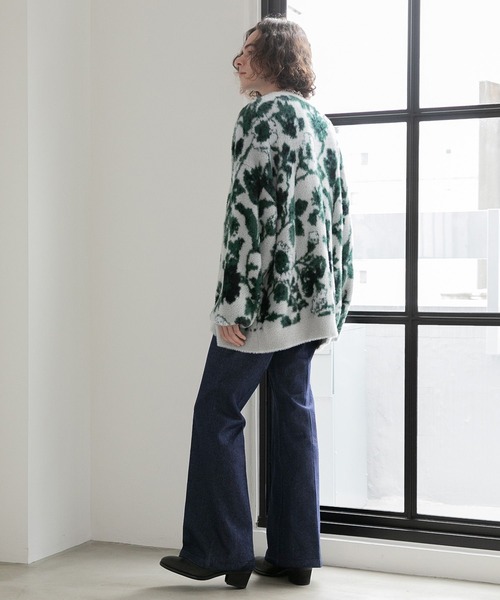 HARE（ハレ）の「【SETUP対応】スリムフレアデニムパンツ（デニムパンツ・メンズ・ブラック/ネイビー・SMALL/MEDIUM）」の3枚目の写真