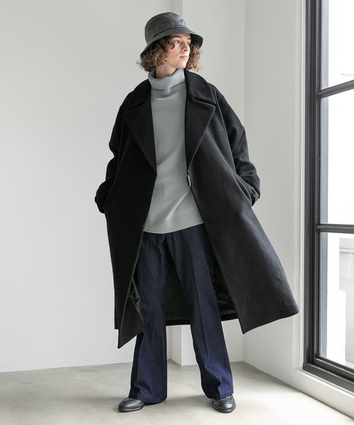 HARE（ハレ）の「【SETUP対応】スリムフレアデニムパンツ（デニムパンツ・メンズ・ブラック/ネイビー・SMALL/MEDIUM）」の13枚目の写真