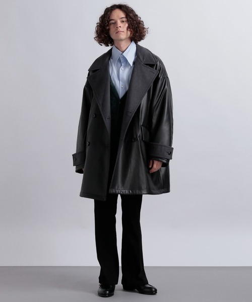 HARE（ハレ）の「【SETUP対応】スリムフレアデニムパンツ（デニムパンツ・メンズ・ブラック/ネイビー・SMALL/MEDIUM）」の22枚目の写真