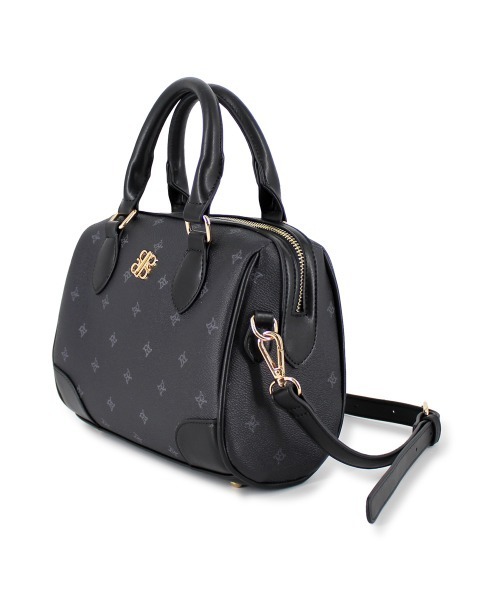 ROYAL PARTY(ロイヤルパーティー)の「ROYAL PARTY (ロイヤルパーティー) 2WAYミニボストンバッグ モノグラム RPT-B084(ボストンバッグ・レディース・ブラック/ベージュ/ブラウン・FREE)」の11枚目の写真