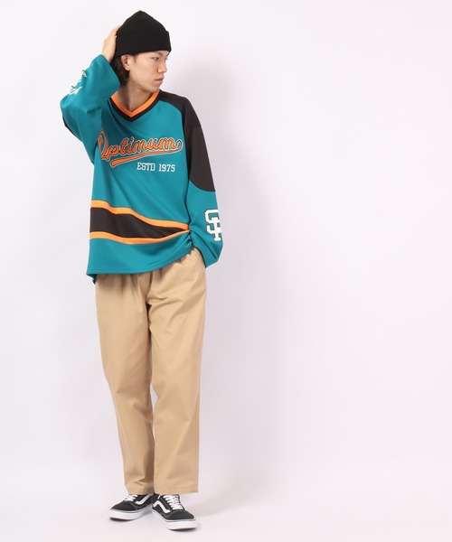 SUGGESTION ロゴワッペンホッケーシャツ 2022AW（Tシャツ