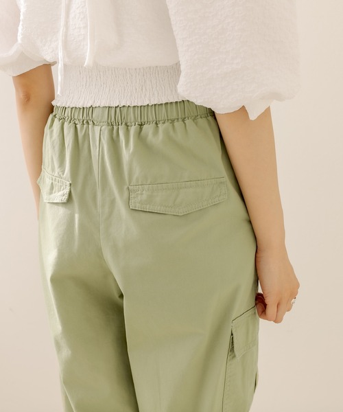 OLIVE des OLIVE（オリーブデオリーブ）の「裾しぼりゆるカーゴ